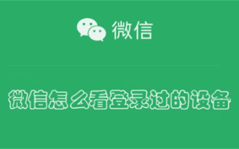 微信怎么看登录过的设备 微信查看登录过的设备教程